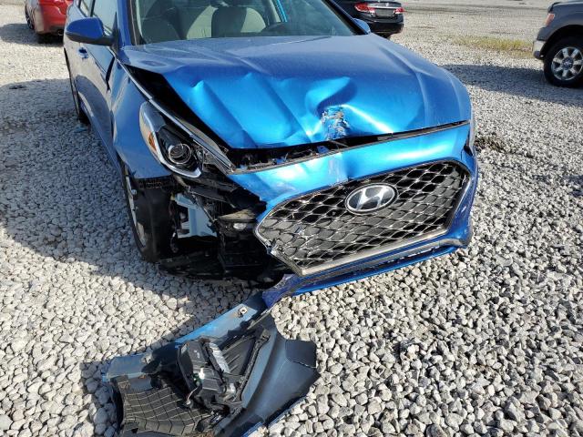 5NPE34AF2KH767930 - 2019 HYUNDAI SONATA LIM BLUE photo 9