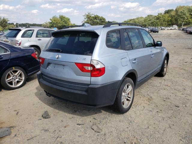 WBXPA93454WC30186 - 2004 BMW X3 3.0I  photo 4