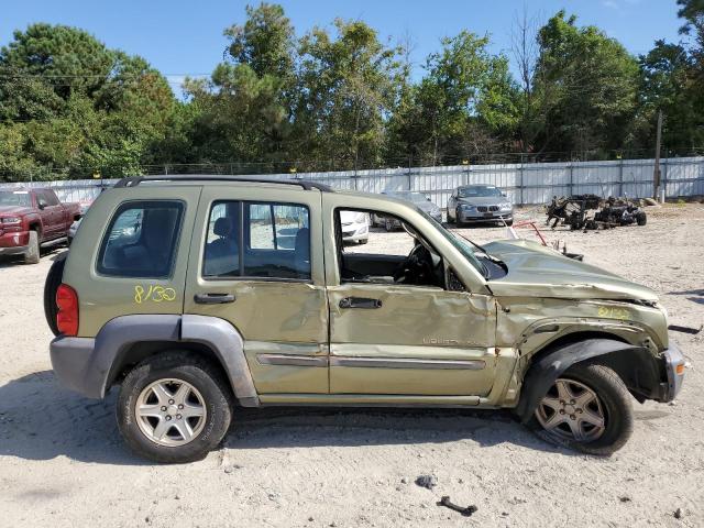 1J4GK48K93W605202 - 2003 JEEP LIBERTY SP GREEN photo 9