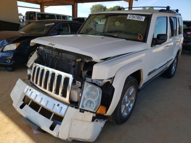 1J8HH58N88C151468 - 2008 JEEP COMMANDER თეთრი ფოტო 2