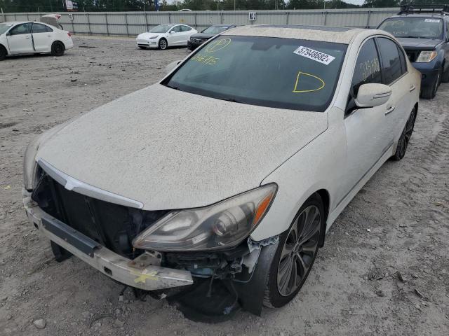 KMHGC4DH9DU246715 - 2013 HYUNDAI GENESIS 5. WHITE photo 2