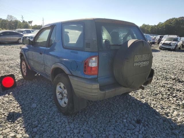 4S2CK57D524329662 - 2002 ISUZU RODEO SPOR BLUE photo 3