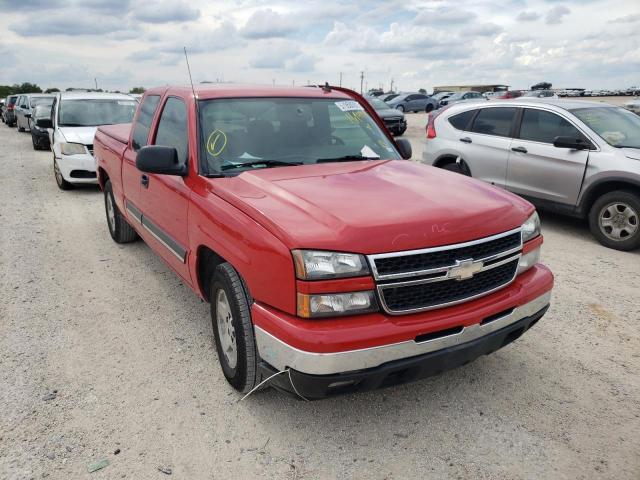 1GCEC19Z07Z191008 - 2007 CHEVROLET SILVERADO RED photo 1