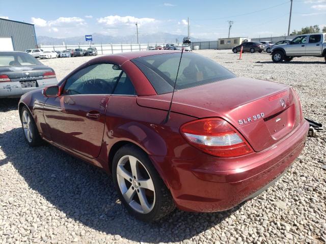 WDBWK56FX5F074106 - 2005 MERCEDES-BENZ SLK 350 RED photo 3