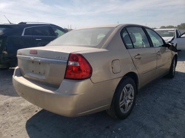 1G1ZS53826F171461 - 2006 CHEVROLET MALIBU LS GOLD photo 4