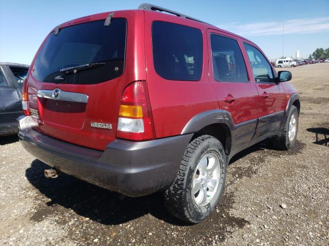4F2CZ96103KM02889 - 2003 MAZDA TRIBUTE ES 红色 照片 4