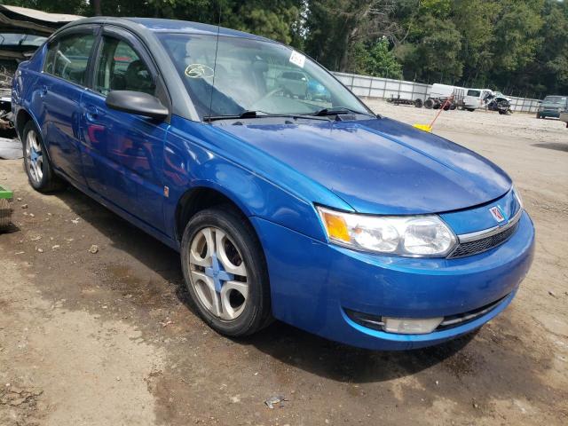 1G8AL52F33Z122422 - 2003 SATURN ION LEVEL BLUE photo 1