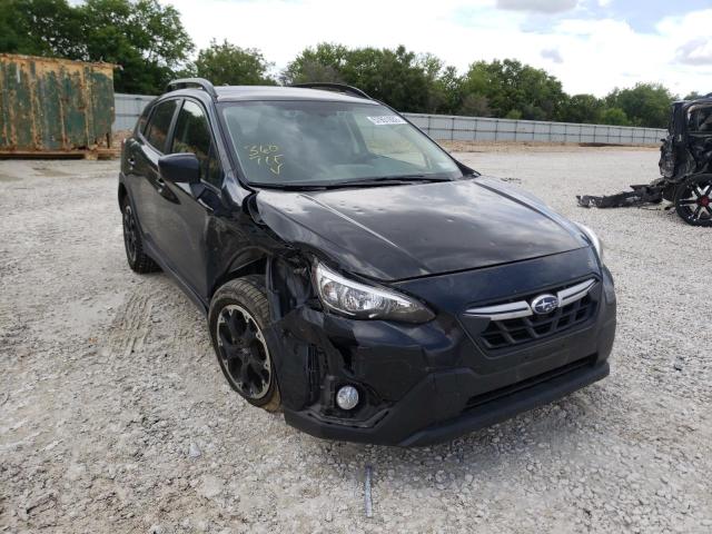 JF2GTAPC4M8238440 - 2021 SUBARU CROSSTREK BLACK photo 1