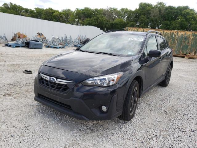 JF2GTAPC4M8238440 - 2021 SUBARU CROSSTREK BLACK photo 2