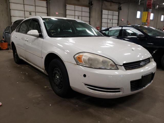 2G1WS551269100398 - 2006 CHEVROLET IMPALA POL WHITE photo 1