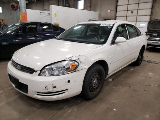 2G1WS551269100398 - 2006 CHEVROLET IMPALA POL WHITE photo 2