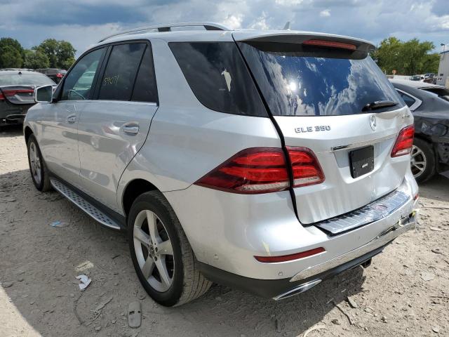 4JGDA5HB8JB022900 - 2018 MERCEDES-BENZ GLE 350 4M SILVER photo 3