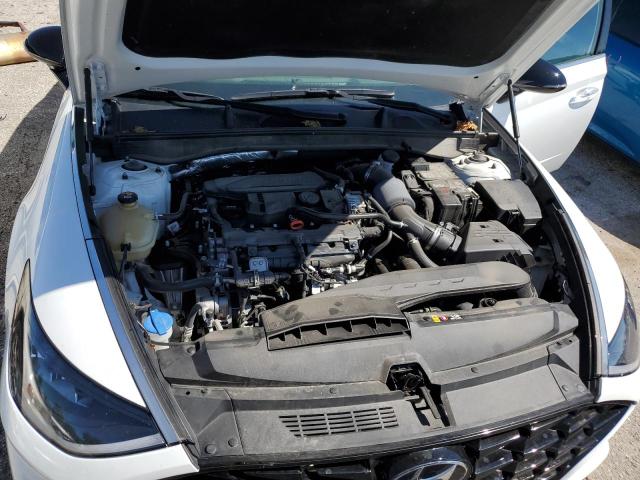 5NPEJ4J21MH124913 - 2021 HYUNDAI SONATA SEL WHITE photo 7