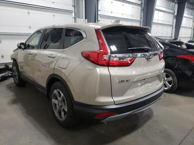 2HKRW2H80KH643983 - 2019 HONDA CR-V EXL TAN photo 3