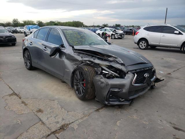 JN1FV7AP5JM460381 - 2018 INFINITI Q50 RED SP CHARCOAL photo 1