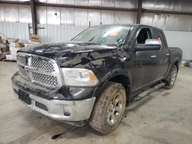 1C6RR7NM4HS882234 - 2017 RAM 1500 LARAM BLACK photo 2