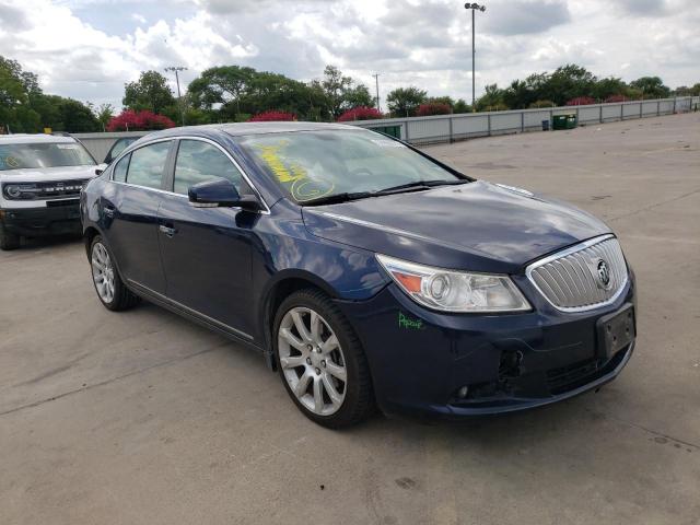 1G4GJ5E34CF316946 - 2012 BUICK LACROSSE T BLUE photo 1