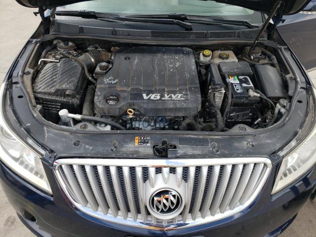 1G4GJ5E34CF316946 - 2012 BUICK LACROSSE T BLUE photo 7