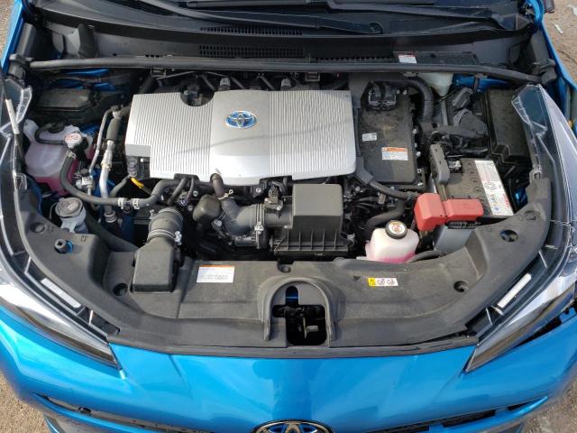 JTDKAMFU6M3142395 - 2021 TOYOTA PRIUS SPEC BLUE photo 7