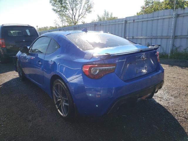 JF1ZCAC19H8604271 - 2017 SUBARU BRZ 2.0 LI BLUE photo 3