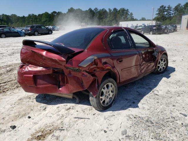 1B3ES56C05D129906 - 2005 DODGE NEON SRT RED photo 4