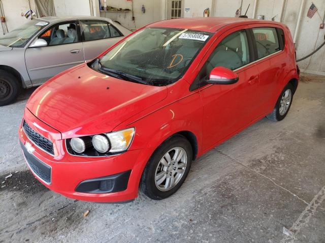 1G1JC6SH1F4113922 - 2015 CHEVROLET SONIC LT  photo 2