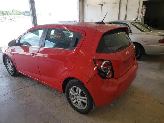 1G1JC6SH1F4113922 - 2015 CHEVROLET SONIC LT  photo 3