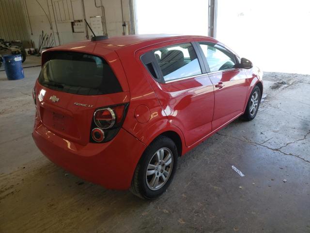 1G1JC6SH1F4113922 - 2015 CHEVROLET SONIC LT  photo 4