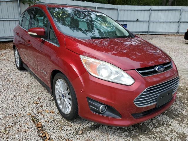 1FADP5BU8DL551362 - 2013 FORD C-MAX SEL BURGUNDY photo 1