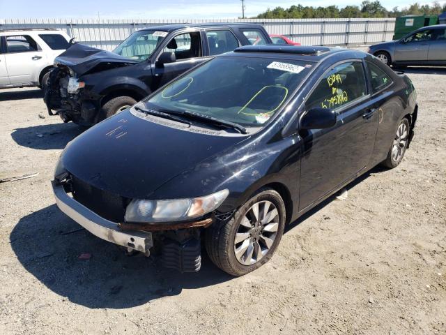 2HGFG12979H505941 - 2009 HONDA CIVIC EXL 黑色 照片 2