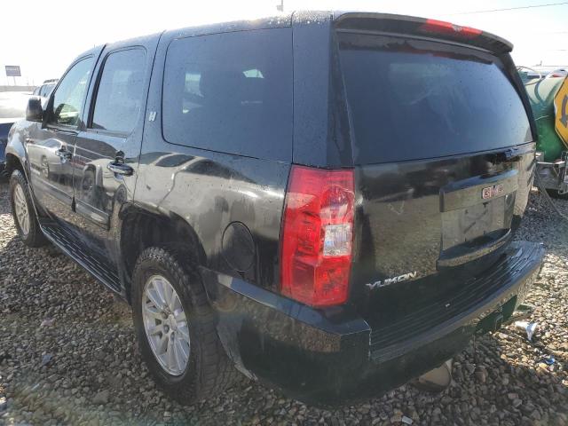 1GKFK13568R271738 - 2008 GMC YUKON HYBR BLACK photo 3