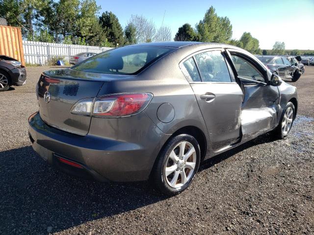 JM1BL1UF2B1392044 - 2011 MAZDA 3 I GRAY photo 4