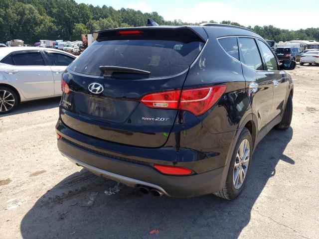 5XYZU3LA6EG130397 - 2014 HYUNDAI SANTA FE S BLACK photo 4