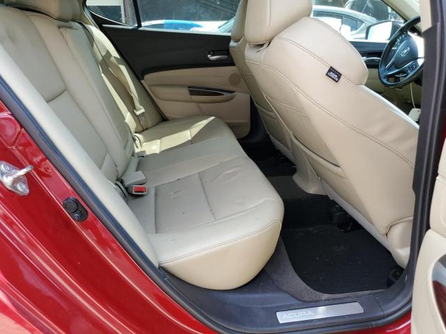 19UUB2F5XHA000461 - 2017 ACURA TLX TECH RED photo 6