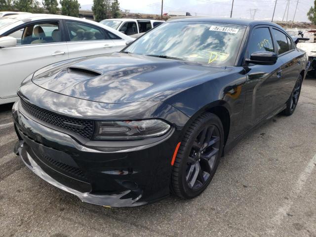 2C3CDXHG4LH162617 - 2020 DODGE CHARGER GT BLACK photo 2