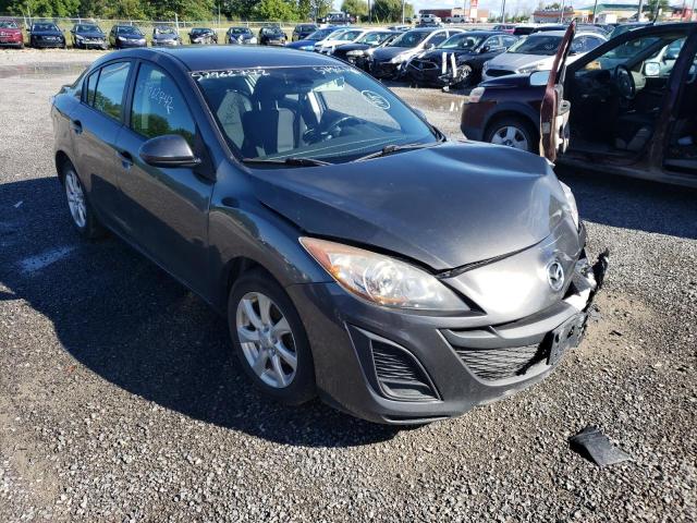 JM1BL1VF3B1378863 - 2011 MAZDA 3 I GRAY photo 1