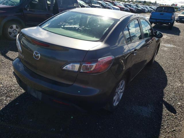 JM1BL1VF3B1378863 - 2011 MAZDA 3 I GRAY photo 4