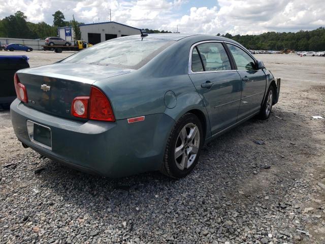 1G1ZH57B294212496 - 2009 CHEVROLET MALIBU 1LT TEAL photo 4