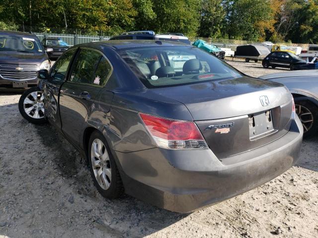 1HGCP26868A141437 - 2008 HONDA ACCORD EXL GRAY photo 3