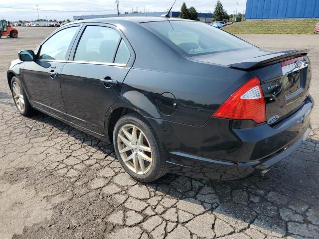 3FAHP0JG0CR136794 - 2012 FORD FUSION SEL BLACK photo 3