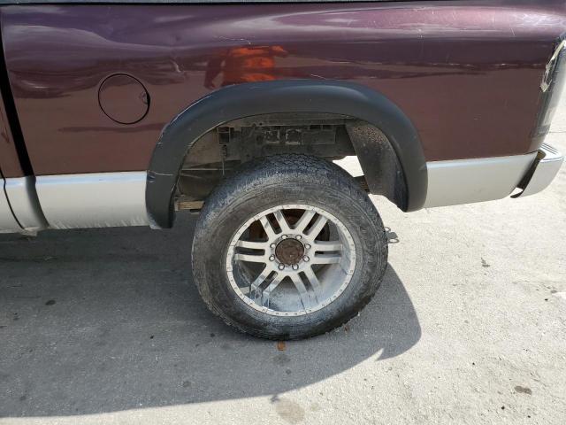 3D7KS28C35G723041 - 2005 DODGE RAM 2500 S Կարմիր լուսանկար 9