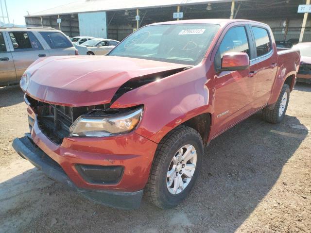 1GCGSCE37G1316707 - 2016 CHEVROLET COLORADO L RED photo 2