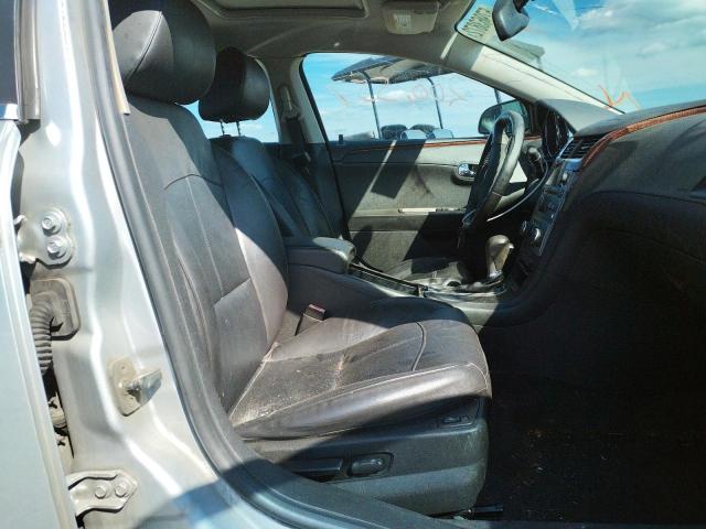 1G1ZG5E7XCF110523 - 2012 CHEVROLET MALIBU LTZ ვერცხლისფერი ფოტო 5