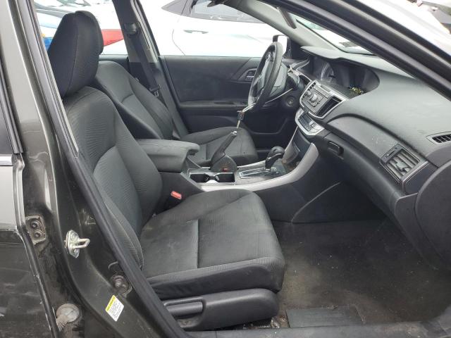 1HGCR2F38EA210736 - 2014 HONDA ACCORD LX GRAY photo 5