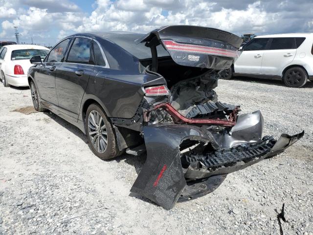 3LN6L5A92HR614163 - 2017 LINCOLN MKZ PREMIE GRAY photo 3