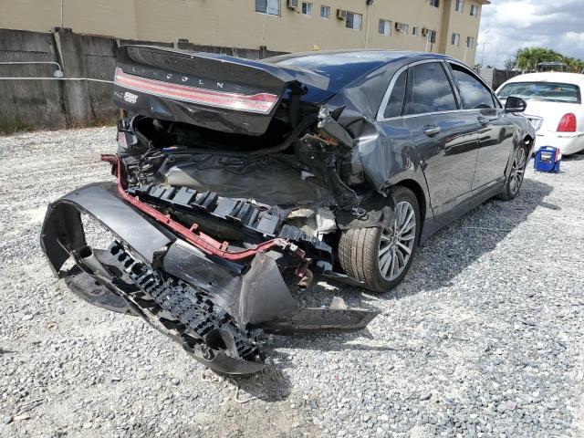 3LN6L5A92HR614163 - 2017 LINCOLN MKZ PREMIE GRAY photo 4