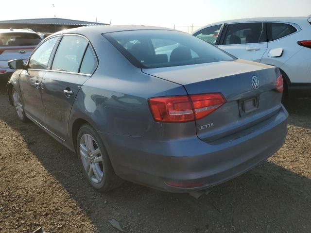 3VW2K7AJXFM244924 - 2015 VOLKSWAGEN JETTA BASE 灰色 照片 3