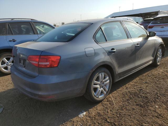 3VW2K7AJXFM244924 - 2015 VOLKSWAGEN JETTA BASE 灰色 照片 4