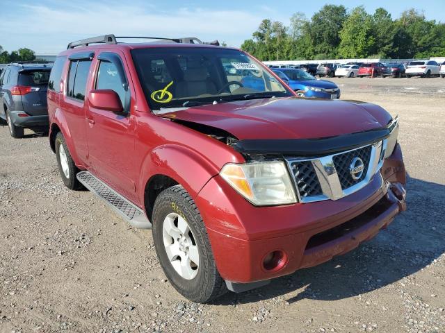 5N1AR18U56C633183 - 2006 NISSAN PATHFINDER RED photo 1