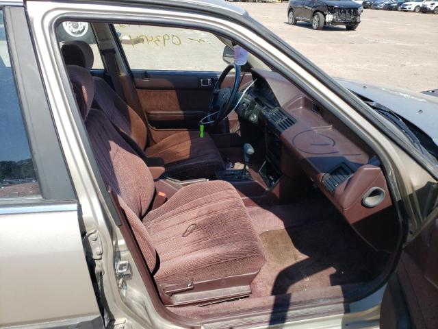 JHMCA5647KC080995 - 1989 HONDA ACCORD LXI TAN photo 5